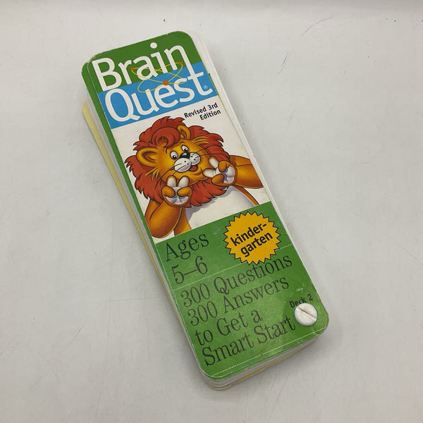 Brain Quest Kindergarten Age 5-6: Deck 2