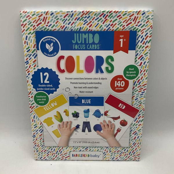 Jumbo Focus Cards: Colors -NEW