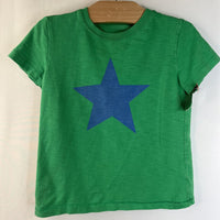 Size 4-5: Primary Green Blue Star T-Shirt