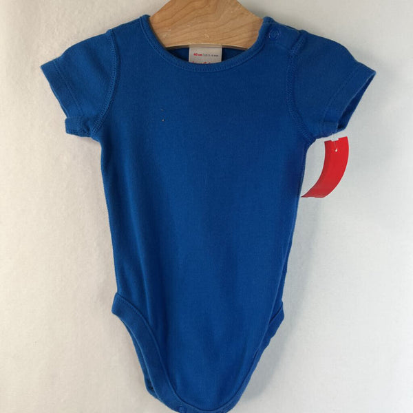 Size 3-6m: Hanna Andersson Blue Onesie