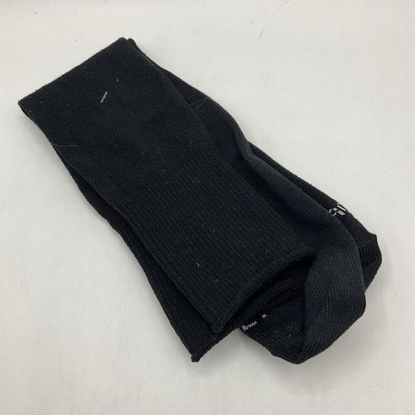 Size OS: Black Soccer Socks