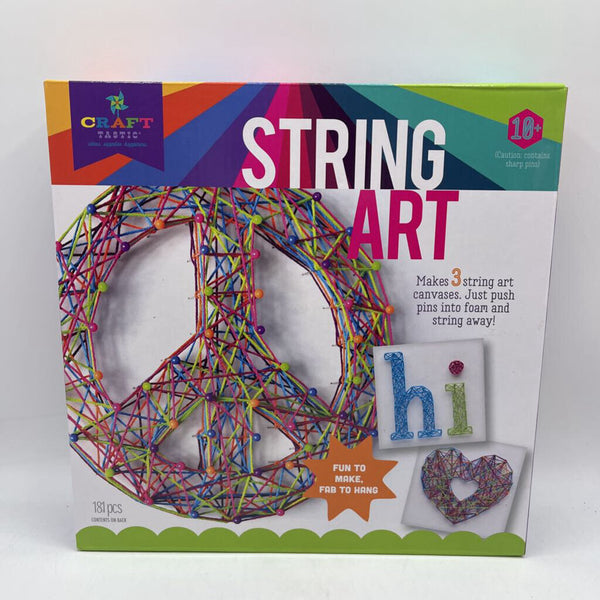 String Art Makes 3 String Art Canvas