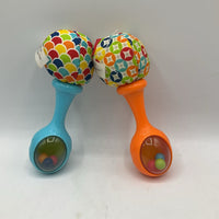 Fisher Price Baby Rattle x2