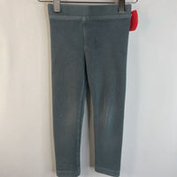 Size 3: Crewcuts Green Stretch Corduroy Leggings