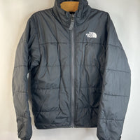 Size 5: The North Face Black Poly Puffer Coat