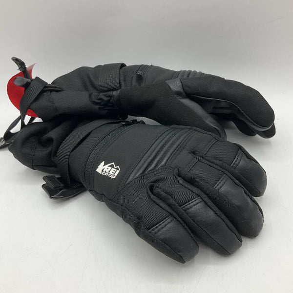 Size M: REI Black Insulated Snow Gloves