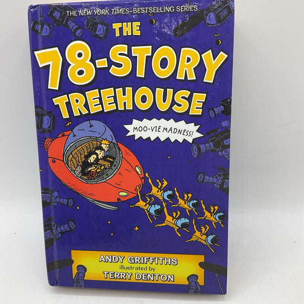 The 78-Story Treehouse: Moo-Vie Madness! (hardcover)