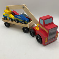 Melissa & Doug Magnetic Car Loader