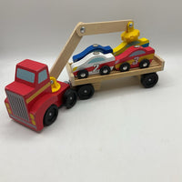 Melissa & Doug Magnetic Car Loader