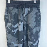 Size 8: Xersion Black/Grey Camo Fleece Lined Cozy Pants