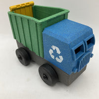 Luke's Toy Factory Green/Blue Recycle Truck