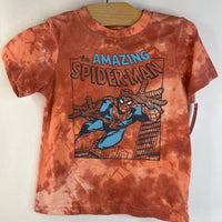 Size 2: Marvel Red/Blue Tie-Dye Spider-Man T-Shirt