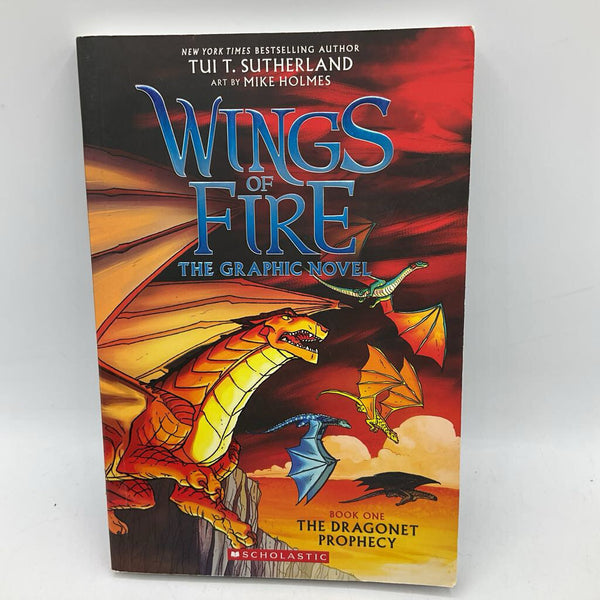 Wings of Fire: The Graphic Novel: The Dragonet Prophecy (paperback)