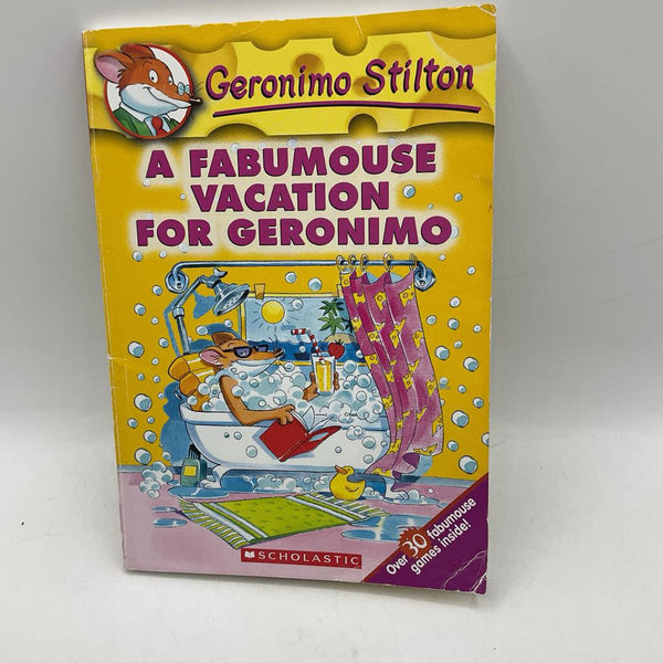 Geronimo Stilton: A Fabumouse Vacation For Geronimo (paperback)