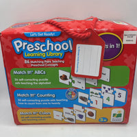 Preschool Learning Library (Let's Get Ready 3 Sets in 1)