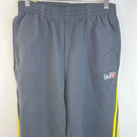 Size 13-14: Adidas Lego Black Yellow Stripes Sweatpants