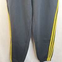 Size 13-14: Adidas Lego Black Yellow Stripes Sweatpants