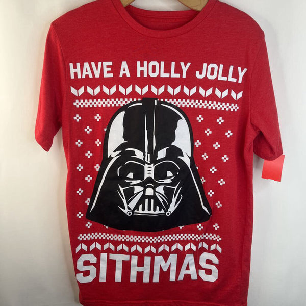 Size 14-16: Star Wars Red Darth Vader 'Have a Holly Jolly Sithmas