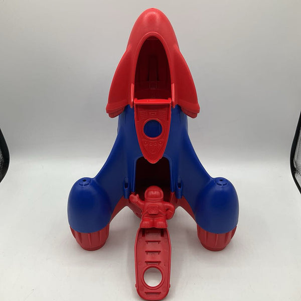 Green Toys Red & Blue Rocket AS IS