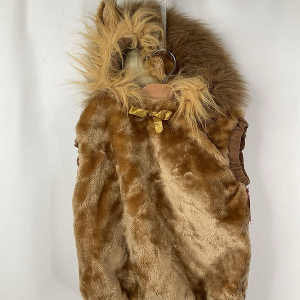 Size 12-24m: Celebration Halloween Brown Fuzzy Hooded Lion Cozy Costume