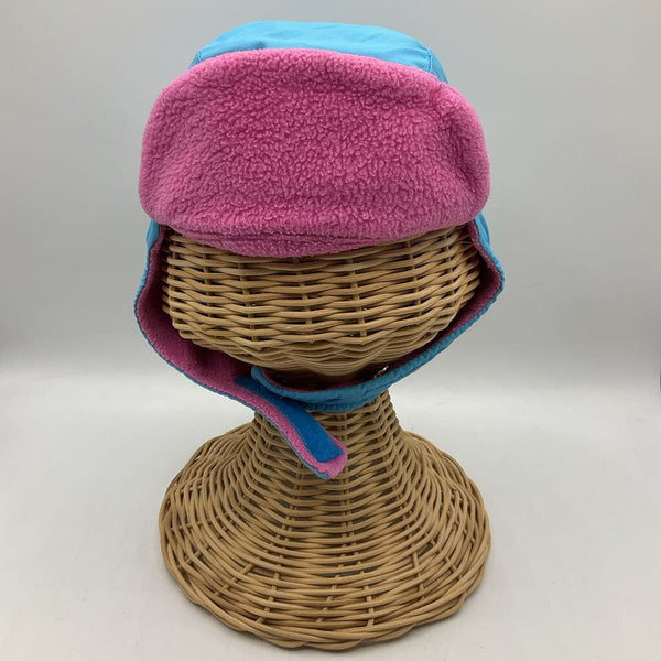 Size OS: Columbia Light Blue & Pink Fleece Lined Winter Hat