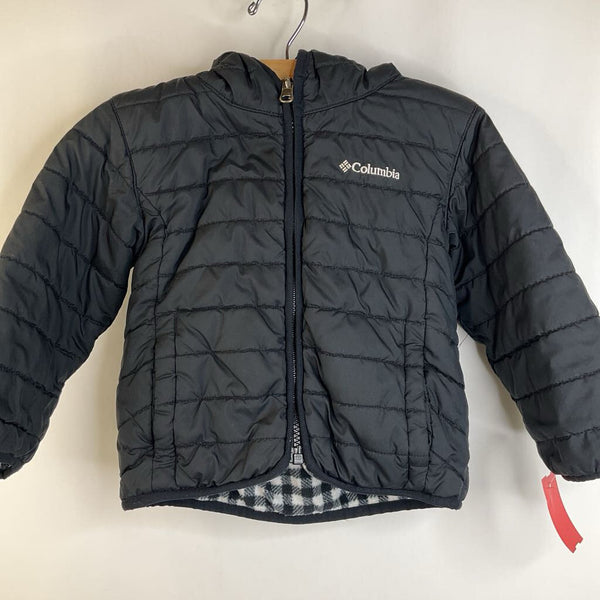 Size 2: Columbia Black Fleece Lined Reversable Coat