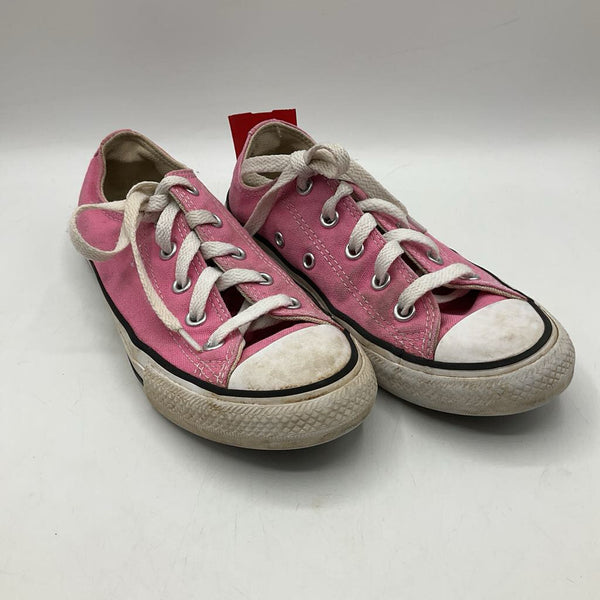 Size 1.5Y: Converse Pink Lace-up Sneakers