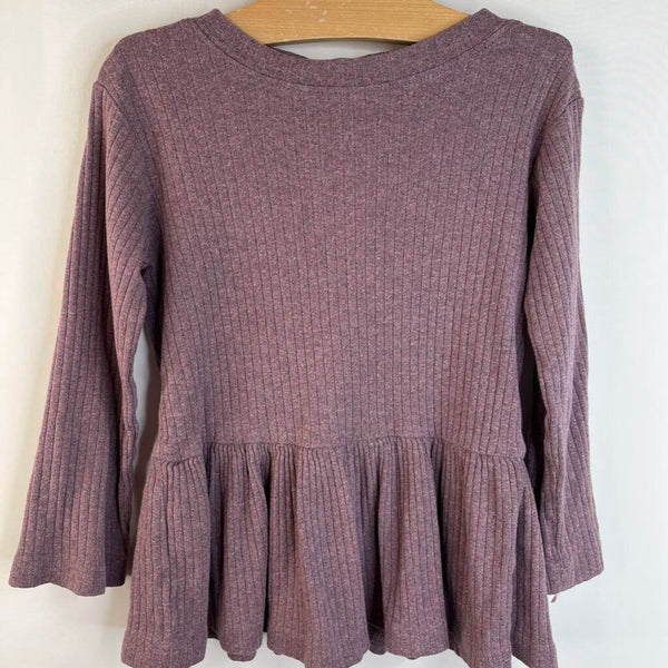 Size 6: Kate Quinn Organics Purple Long Sleeve Shirt