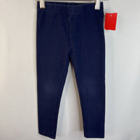 Size 4 (100): Hanna Andersson Navy Blue Leggings