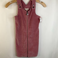 Size 7: Appaman Pink Corduroy Zipper Dress