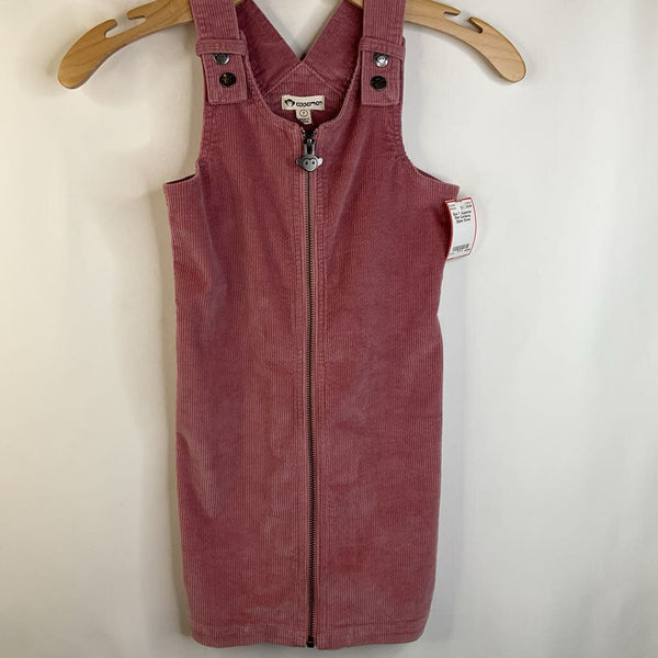 Size 7: Appaman Pink Corduroy Zipper Dress