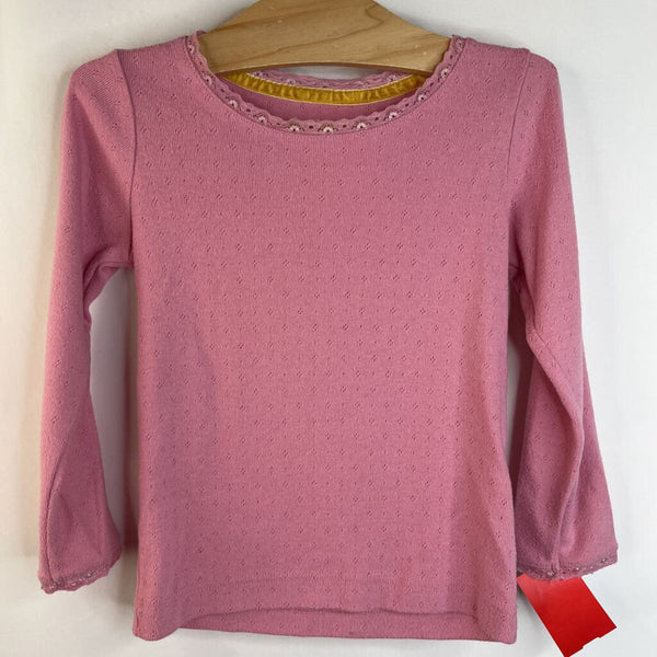 Size 4-5: Boden Pink Long Sleeve Shirt