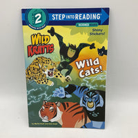 Step Into Reading Step 2: Wild Kratts, Wild Cats (paperback)