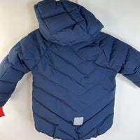 Size 2: Reima Dark Blue Puffer Zip-Up Coat