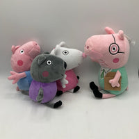 Peppa Pig & Others 4pc Plush