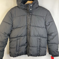 Size 10: Gap Black Zip-Up Puffer Coat