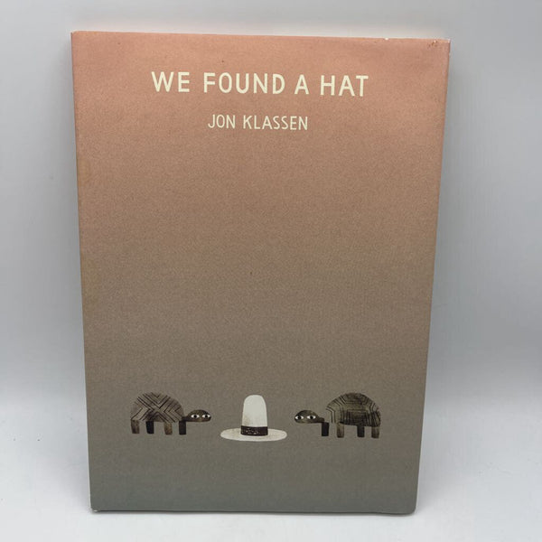 We Found A Hat (hardcover)