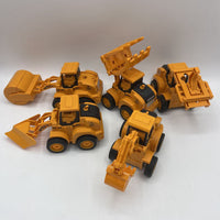 5pc Yellow Construction Vehicles