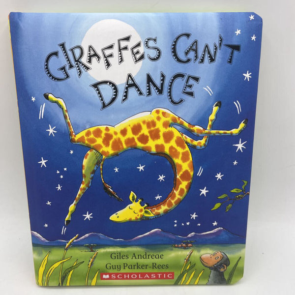 Giraffes Can't Dance (boardbook)