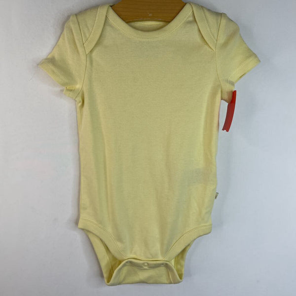 Size 0-12m: Gap Pastel Yellow Short Sleeve Onesie