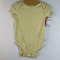 Size 12-18m: Gap Pastel Yellow Short Sleeve Onesie