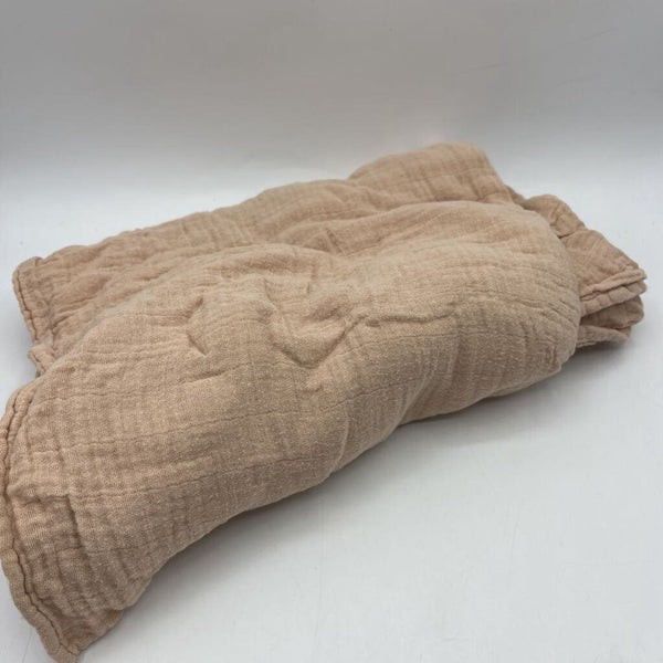 Fern & Avery Tan Baby Swaddle Blanket