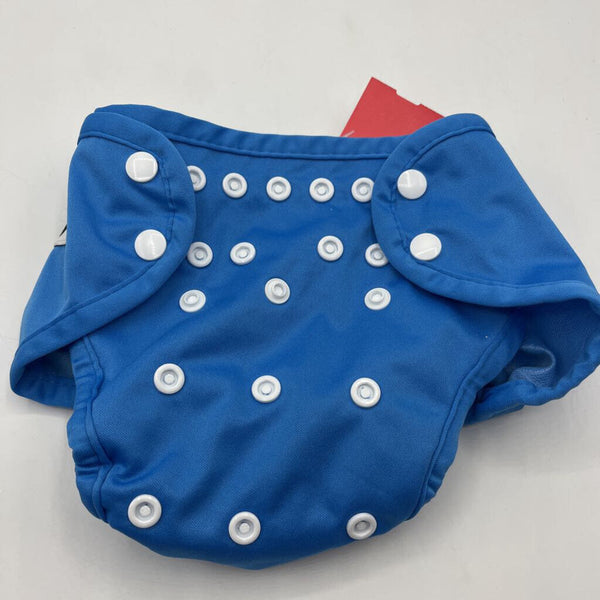 Size OS: Imagine Blue Snap Diaper Cover