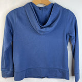 Size 8: Crewcuts Medium Blue Zip-up Hoodie