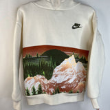 Size 4: Nike Creme Mountain Range Hoodie