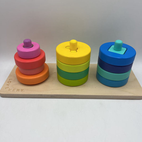 Lovevery Wooden Twist & Pivot Pattern Puzzle