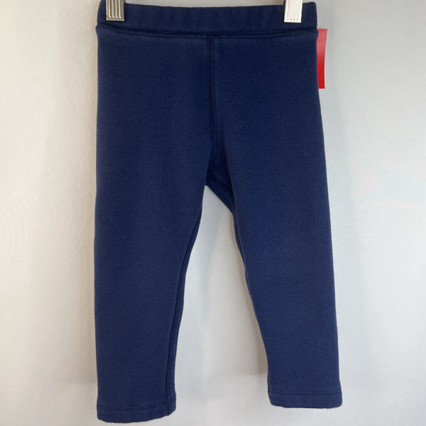 Size 12-18m: Primary Dark Blue Cozy Pants