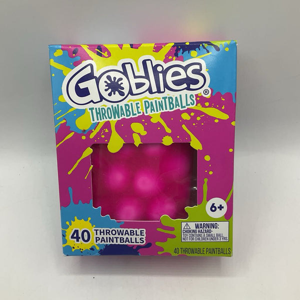 Goblies Pink Throwable Paintballs - New In Box