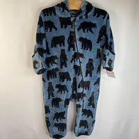 Size 18-24m: Hatley Blue/Black Bear Print Cozy Bunting