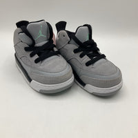 Size 5: Jordans Grey/Black Lace-Up Sneakers-REDUCED